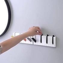 Piano Cloister Bag Containing hook Perforated Door Rear Kitchen Umbrella Bathroom glued from Sticky Light Lavish Creativity