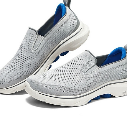 skechers斯凯奇GOWALK7休闲健步鞋Hyper Burst回弹缓震男鞋216637 - 图2