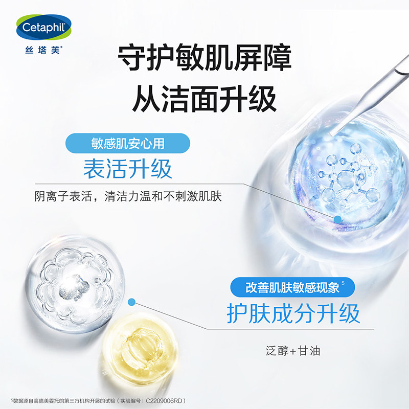 官方旗舰店官网丝塔芙蓝朋友洁面乳 cetaphil丝塔芙面部护理套装