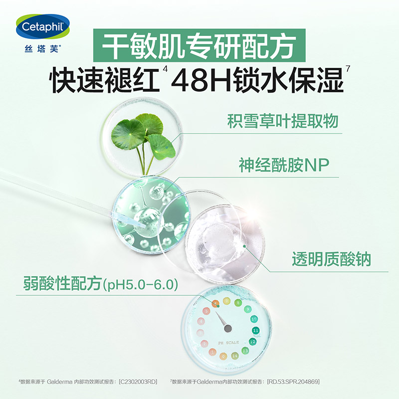 【立即抢购】丝塔芙四维修护面霜保湿乳液干性敏感肌适用b5