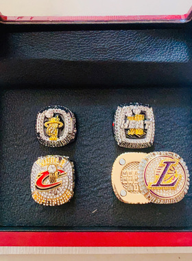 男女通用合金欧美戒指湖人总冠军