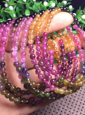 天然旺夫石碧玺手链推荐