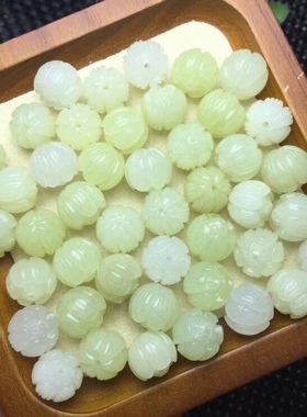 diy配件和田玉天然文玩手串吊坠