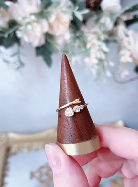 时尚个性简单开口食指戒女ins潮简约百搭小众设计指环饰品女2320