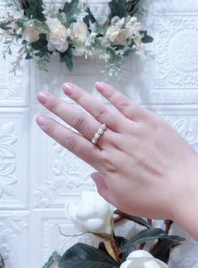 时尚个性简单开口食指戒女ins潮简约百搭小众设计指环饰品女1363