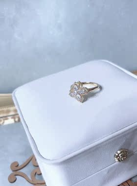 时尚个性简单开口食指戒女ins潮百搭小众设计旋转指环饰品女A490