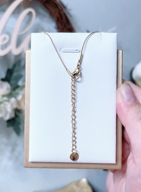 新款项链女生时尚甜酷小众设计感锁骨链可爱网红气质百搭颈链A551