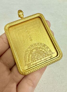 钛钢单双面藏式唐卡外壳外框空