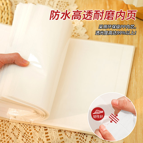 相册本纪念册情侣大容量家庭3寸拍立得照片收纳册插页6寸旅行影集 - 图3