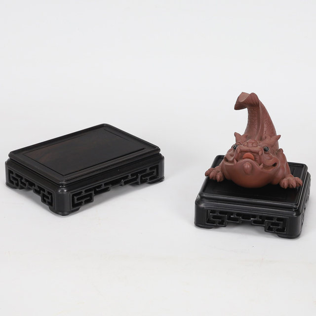 Ebony Seal Teapot Buddha Base