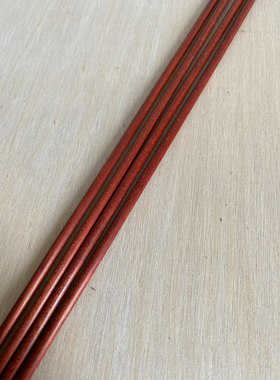 小叶紫檀毛衣针打围巾毛衣棒针diy手工针编织工具毛线签长款直针