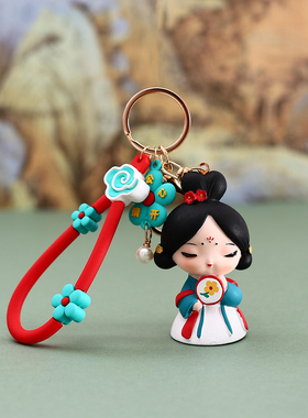 唐仕女武则天挂件西安文创纪念品