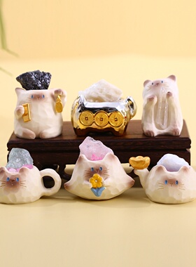 森之物猫猫PAIl情绪盲盒礼物女生