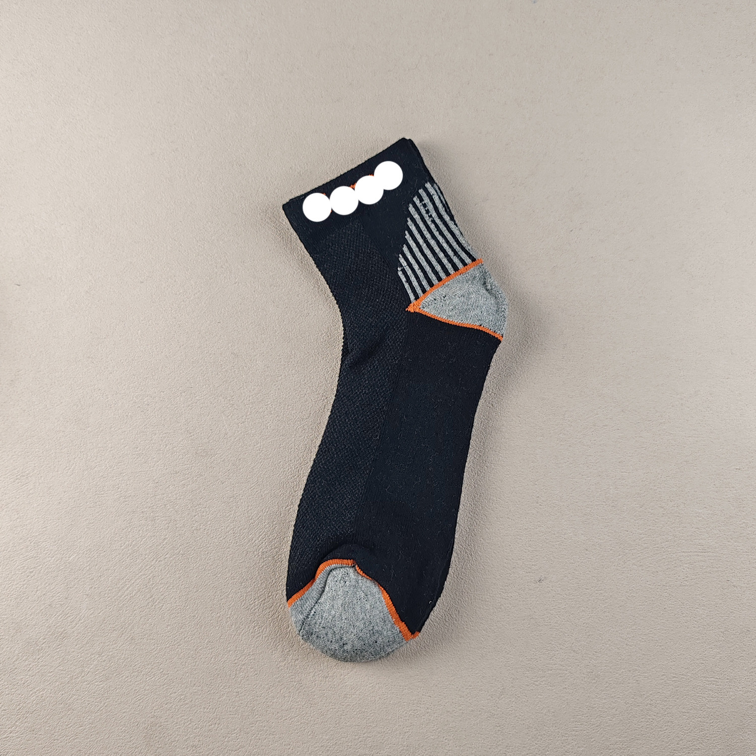 四季毛巾底男袜中腰纯棉透气网面毛圈底黑色防臭运动袜吸汗跑步袜,淘宝优惠券,粉丝福利购,淘宝优惠卷