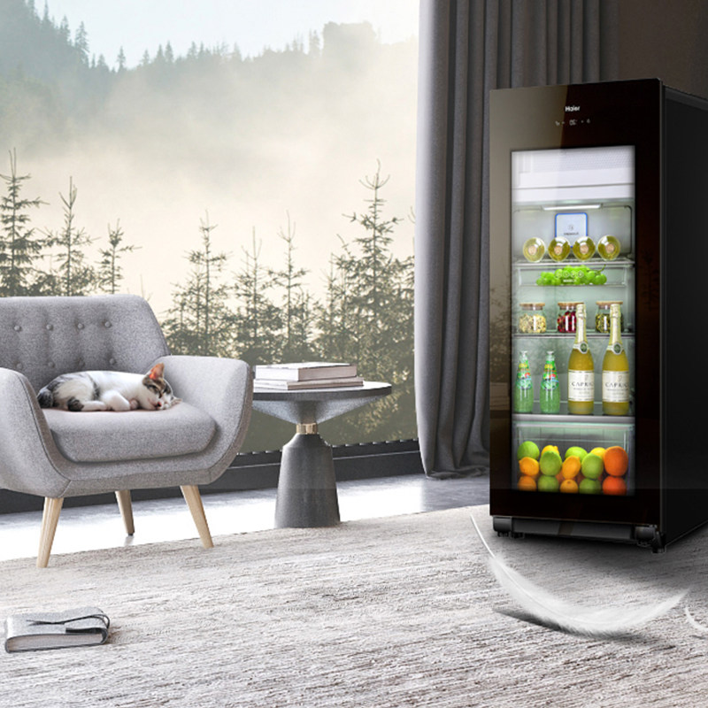 【送电压锅】海尔lc-158dh 158升酒柜 海尔三星伟业冷柜