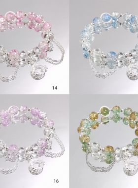 手链星空手串礼物送礼女生小众设计diy闺蜜水晶便宜ins串珠