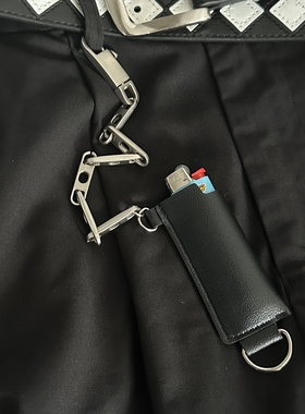 Domy Land原创设计手提式ro风火机套多功能皮质火机皮套手链双用