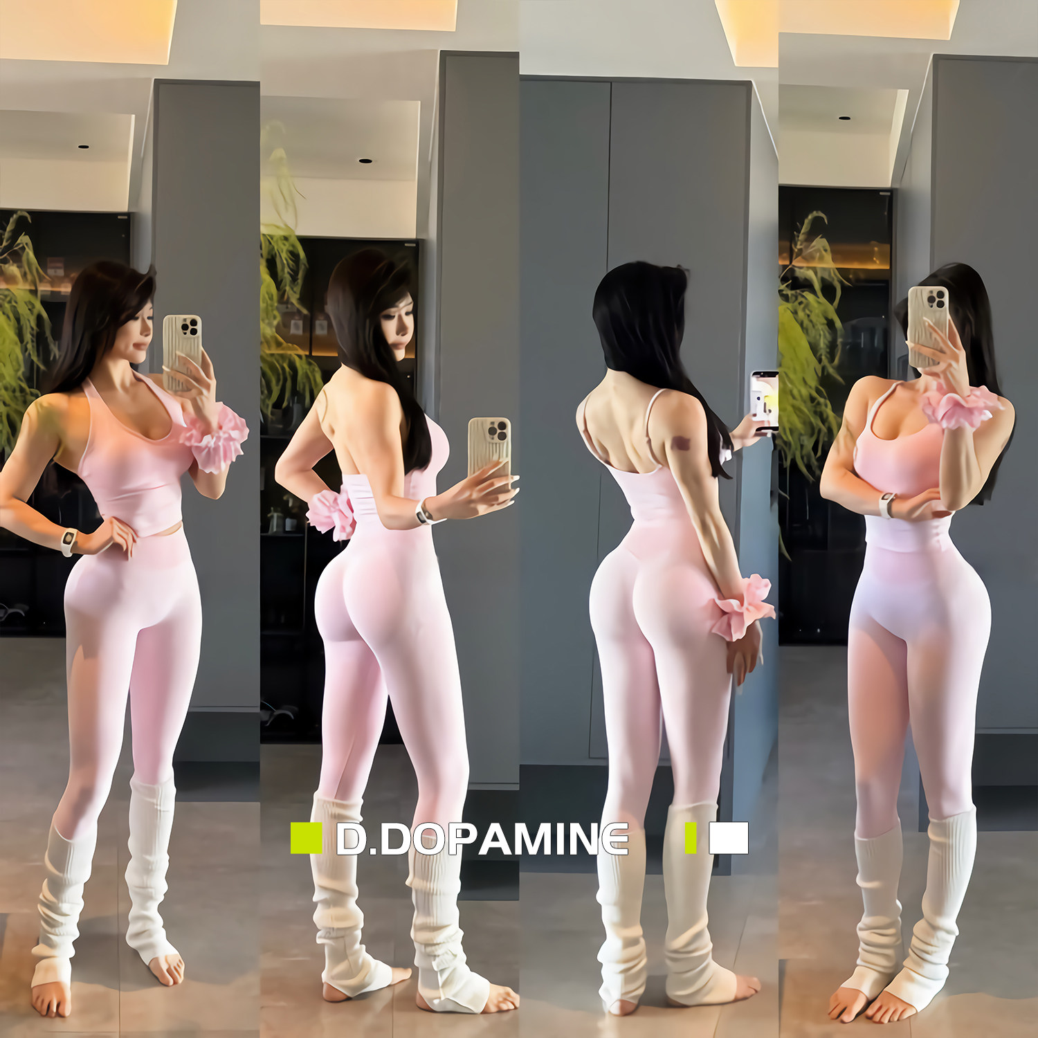 提臀高腰弹力针织蜜桃臀运动健身套装瑜伽套装健身背心带胸垫,淘宝优惠券,粉丝福利购,淘宝优惠卷