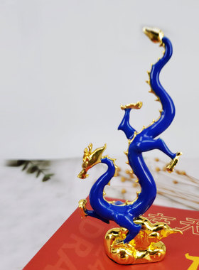飞龙在天锌合金家居小摆件