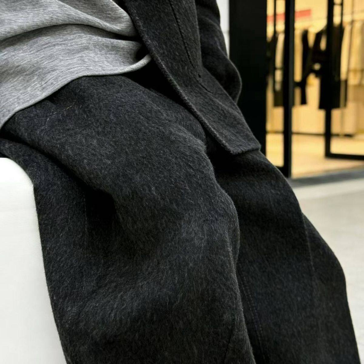 儿童毛呢套装男童2026秋冬加厚呢子外套阔腿裤宝宝洋气时髦潮酷帅,淘宝优惠券,粉丝福利购,淘宝优惠卷