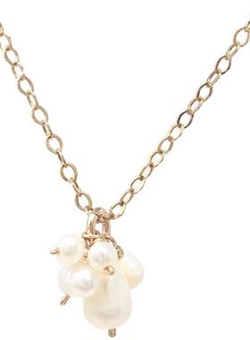 项链花团锦簇天然淡水珍珠