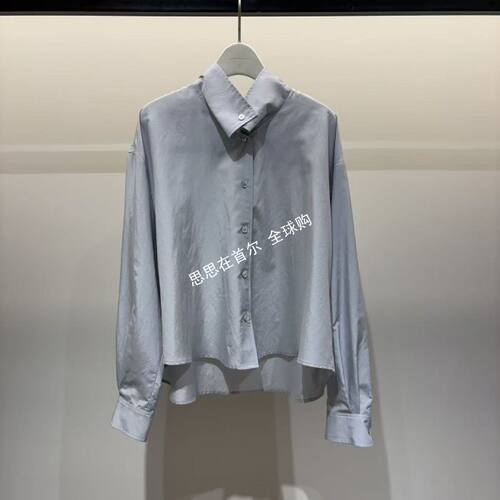 韩国代购 CASHMERE 26秋 衬衫  CM2G7-WSH436W - 图0