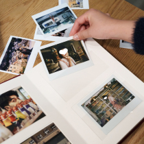 PaperTravel painting and calligraphy paper Lilly Wide shot up 5-inch couples baby album wedding signed to this album