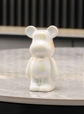 暴力熊摆件客厅电视柜酒柜创意卡通网红儿童房装饰品摆放货源