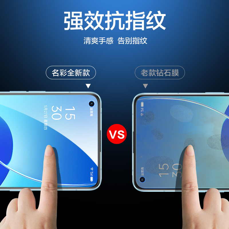 适用opporeno7钢化膜reno7se手机防窥膜reno7pro全屏覆盖reon7抗蓝光7pro贴膜oppo防偷窥oppo0reno7防窥reno7-图2