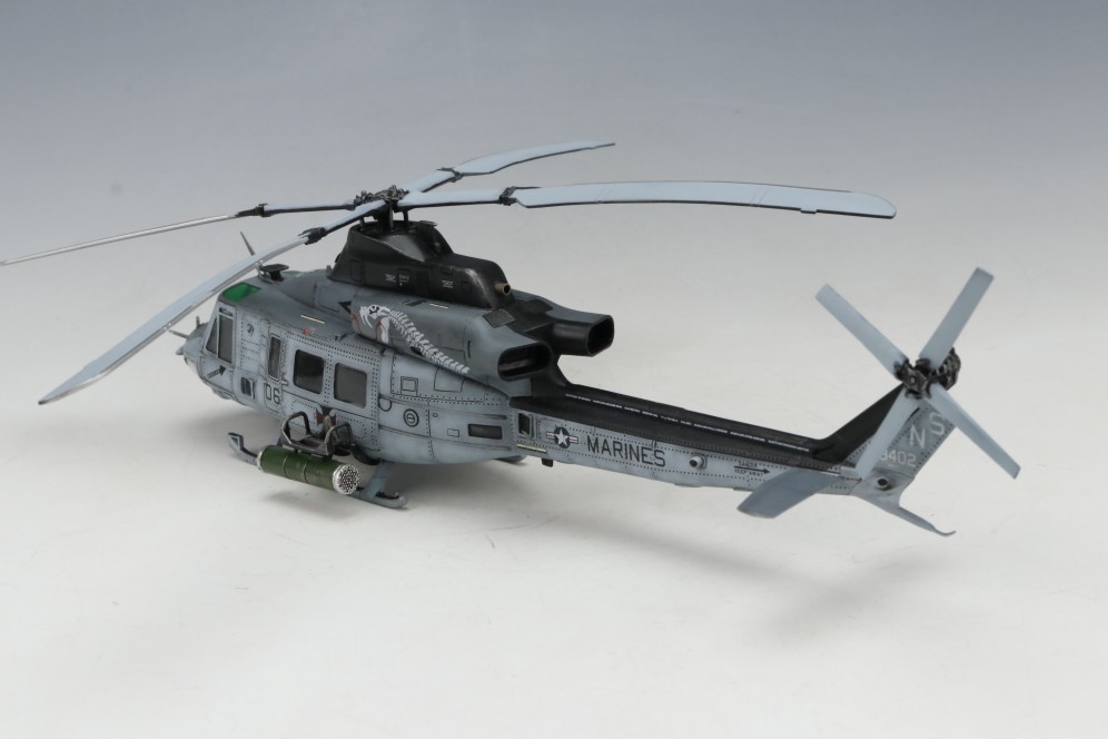 【模匠】1/72 梦模型720018 美国UH-1Y毒液直升机 成品代工 - 图2