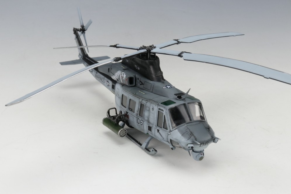 【模匠】1/72 梦模型720018 美国UH-1Y毒液直升机 成品代工 - 图0
