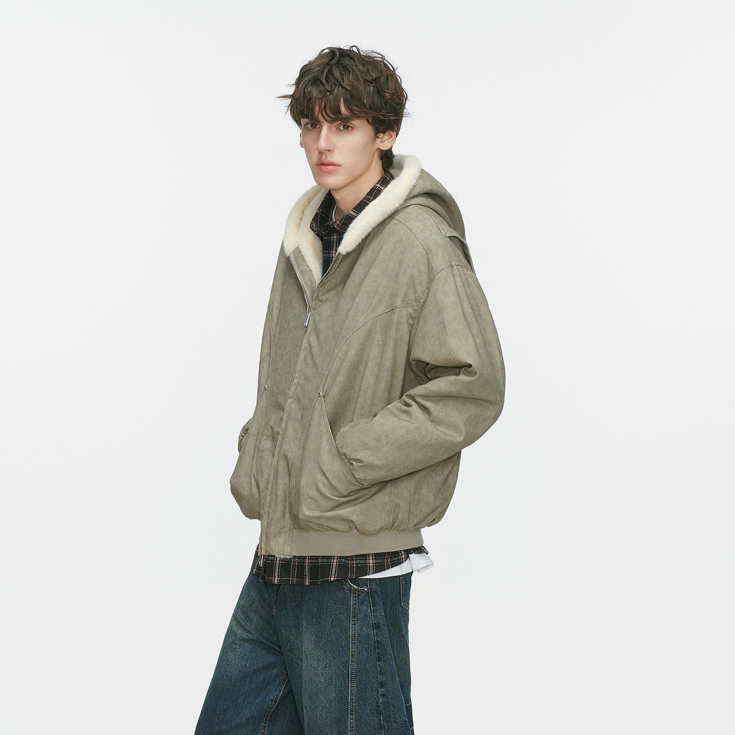 Dream made 冬季加厚座山雕棉服外套男美式冬装棉衣男生保暖棉袄,淘宝优惠券,粉丝福利购,淘宝优惠卷