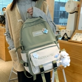 Школьный рюкзак, вместительная и большая высококачественная сумка через плечо, для средней школы