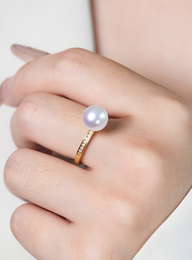 天然小众设计感高级轻奢戒指