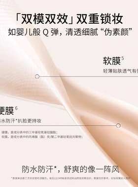 出也盈润粉底液轻薄持色妆养肤干皮混油皮无瑕水润持久不脱妆遮瑕