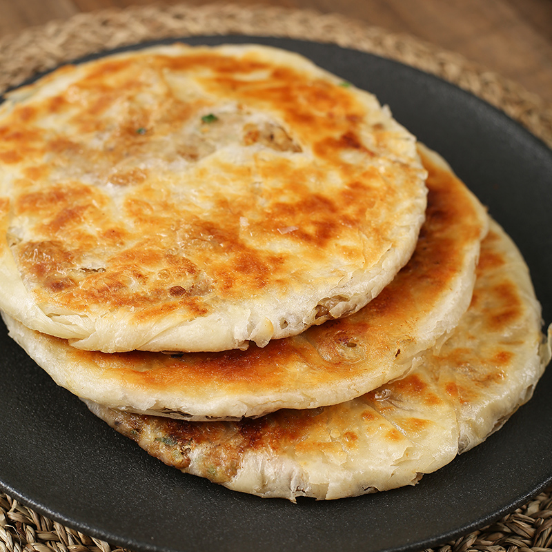 喜世黑胡椒牛肉馅饼1150g10片酥皮饼肉夹馍早餐半成品面饼商用-图1