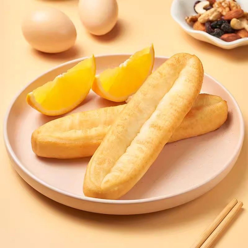 千味央厨蒸油条720g放心油条早餐半成品微波空气炸锅食材油炸夜宵 - 图0