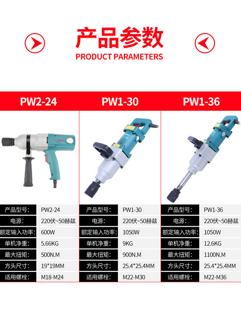 Boda PW-16 sleeve 220v household electric wrench