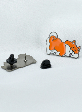 卡通超萌胸针可爱小狗狗徽章饰品