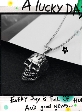 不掉色钛钢项链轻奢小众嘻哈配饰