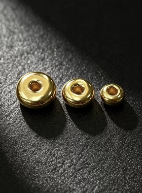 金包银实心文玩隔片手持手串