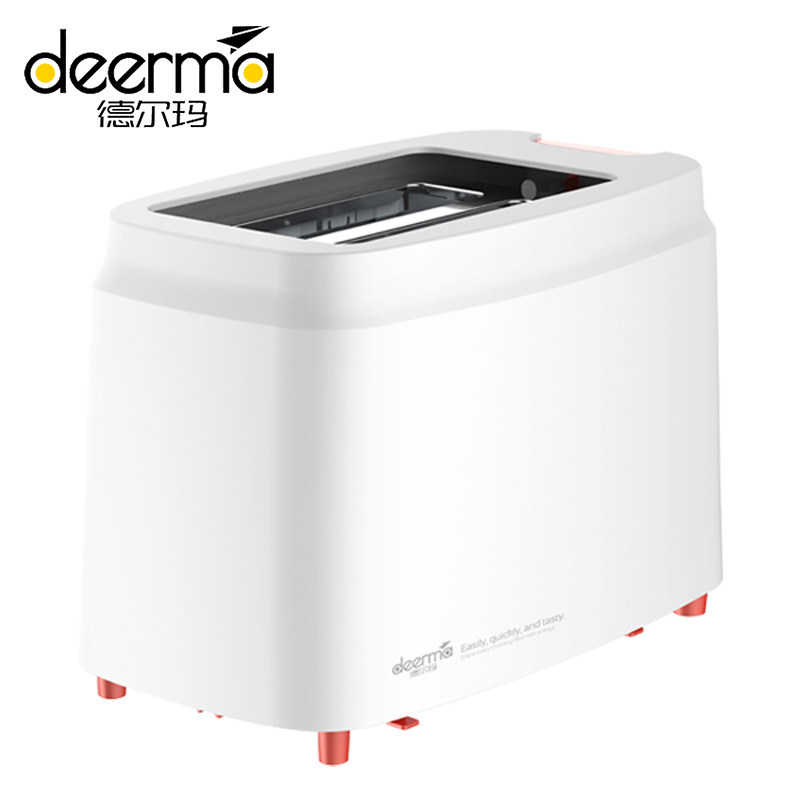德尔玛烤土司家用小型全自动早餐机 deerma德尔玛盛开多士炉