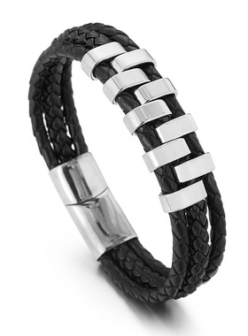 潮牌通用钛钢国潮帅气高级感