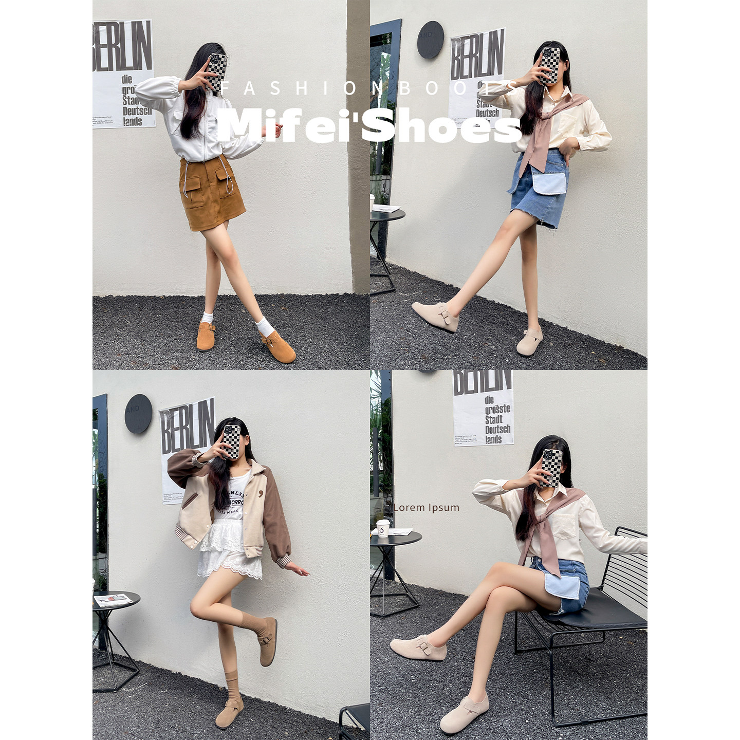 米霏~真皮勃肯鞋女冬季平底2025新款全包加绒棉鞋一脚蹬大码女鞋,淘宝优惠券,粉丝福利购,淘宝优惠卷