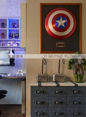 样板间儿童房电竞房主题软装摆件