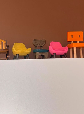 样板间儿童房迷你小沙发软装摆件