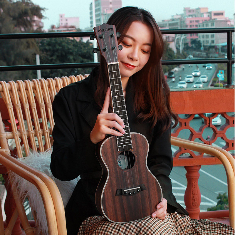 安德鲁相思木初学者尤克里里小吉他 andrew安德鲁尤克里里/小吉他