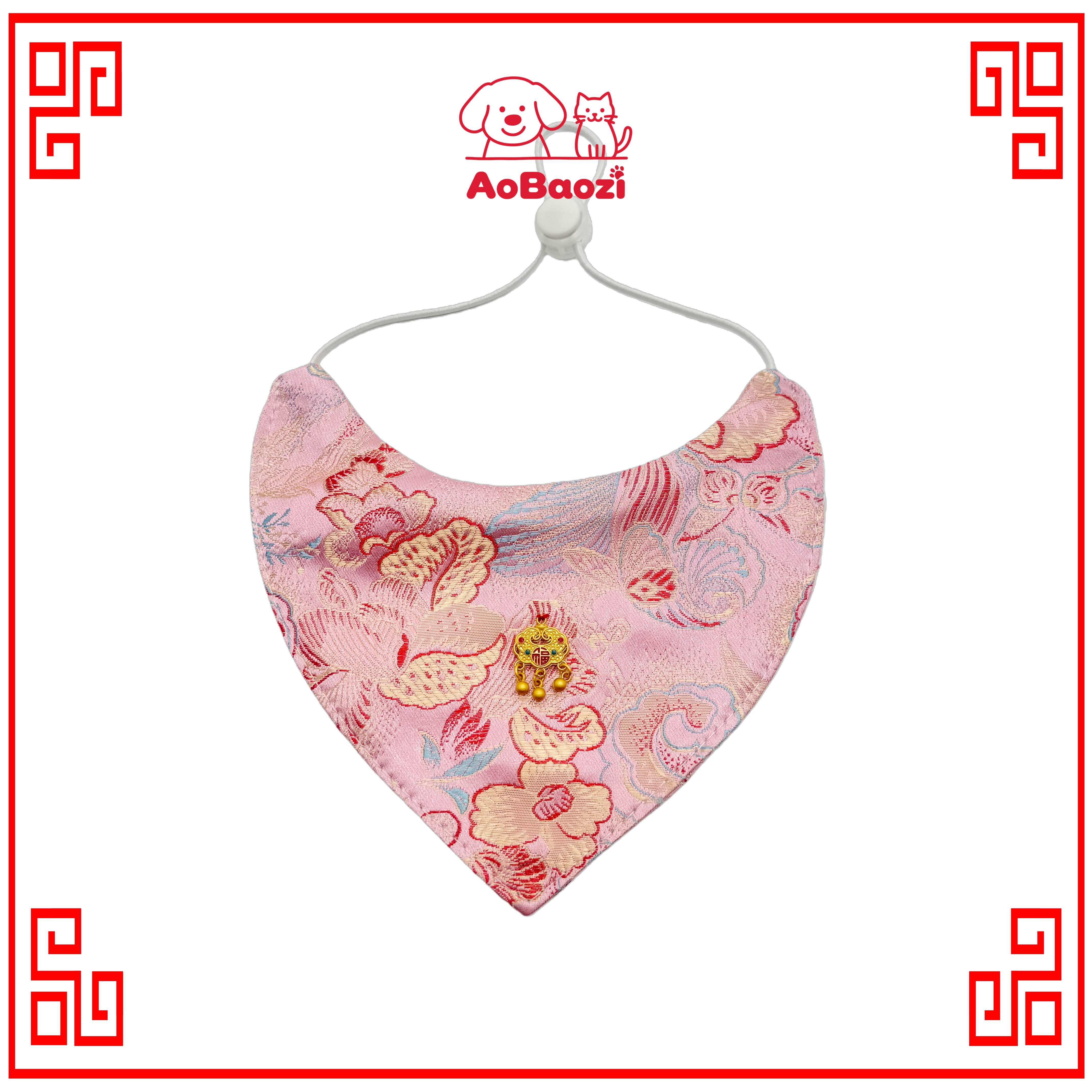 AoBaozi猫咪狗狗宠物新年红色马年围兜三角巾口水巾新年来福围脖,淘宝优惠券,粉丝福利购,淘宝优惠卷