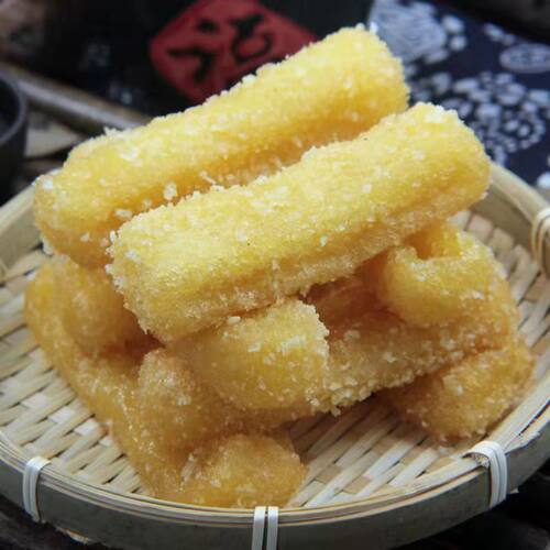 湖州特良中良名点吉利年糕蜂蜜炼乳糯米粉速冻油炸年夜饭年货小 - 图0