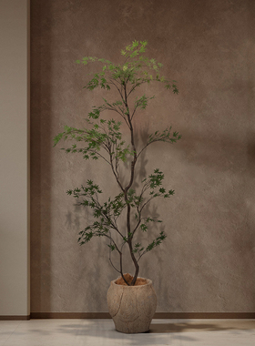 仿真绿植枫树室内假树仿生植物